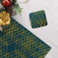 Ensemble sets de table et sous-verres Lisa