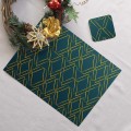 Ensemble sets de table et sous-verres Imran