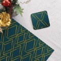 Ensemble sets de table et sous-verres Imran