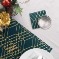 Ensemble sets de table et sous-verres Elina